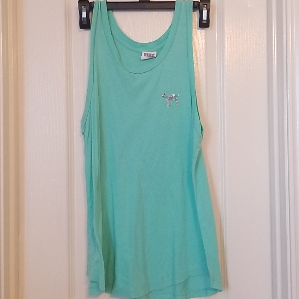 PINK Bling Tank Top